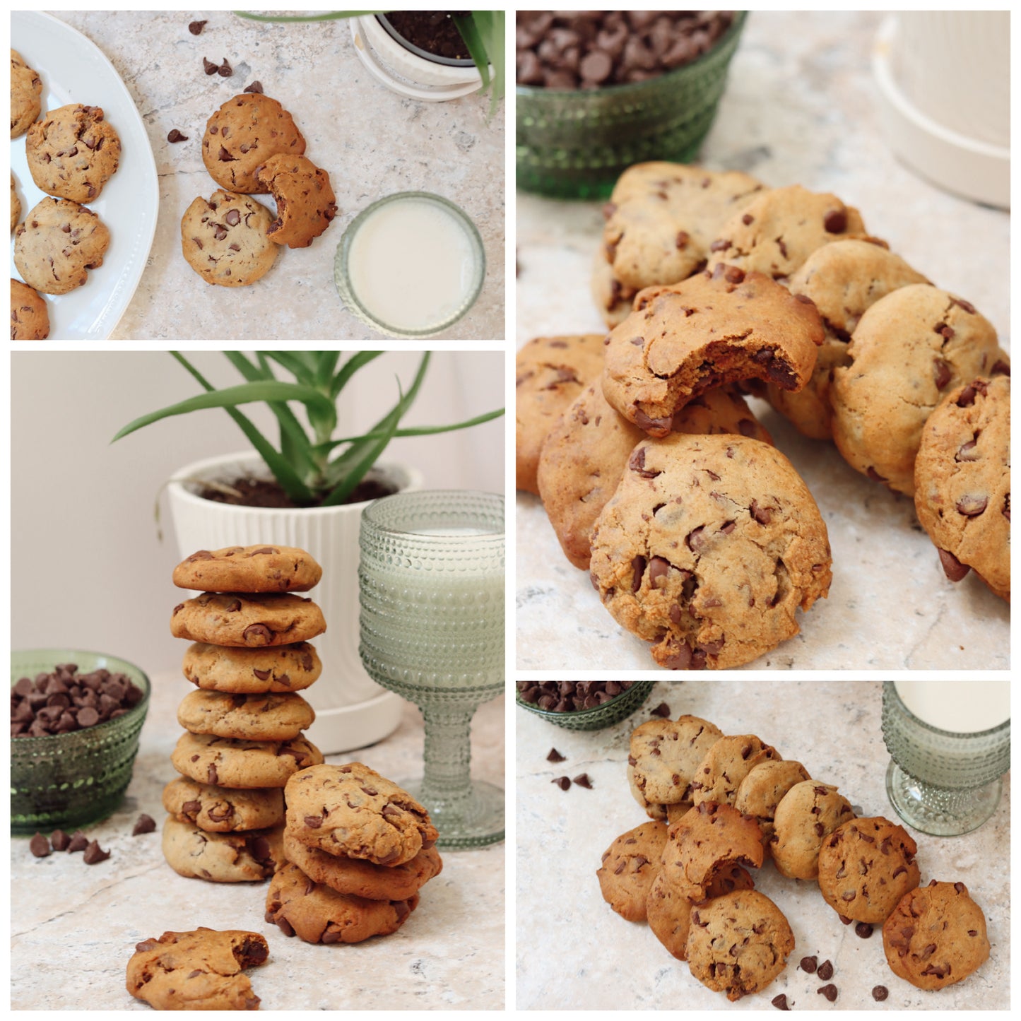 Honey Chocolate Chip cookies