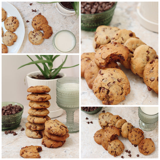 Honey Chocolate Chip cookies