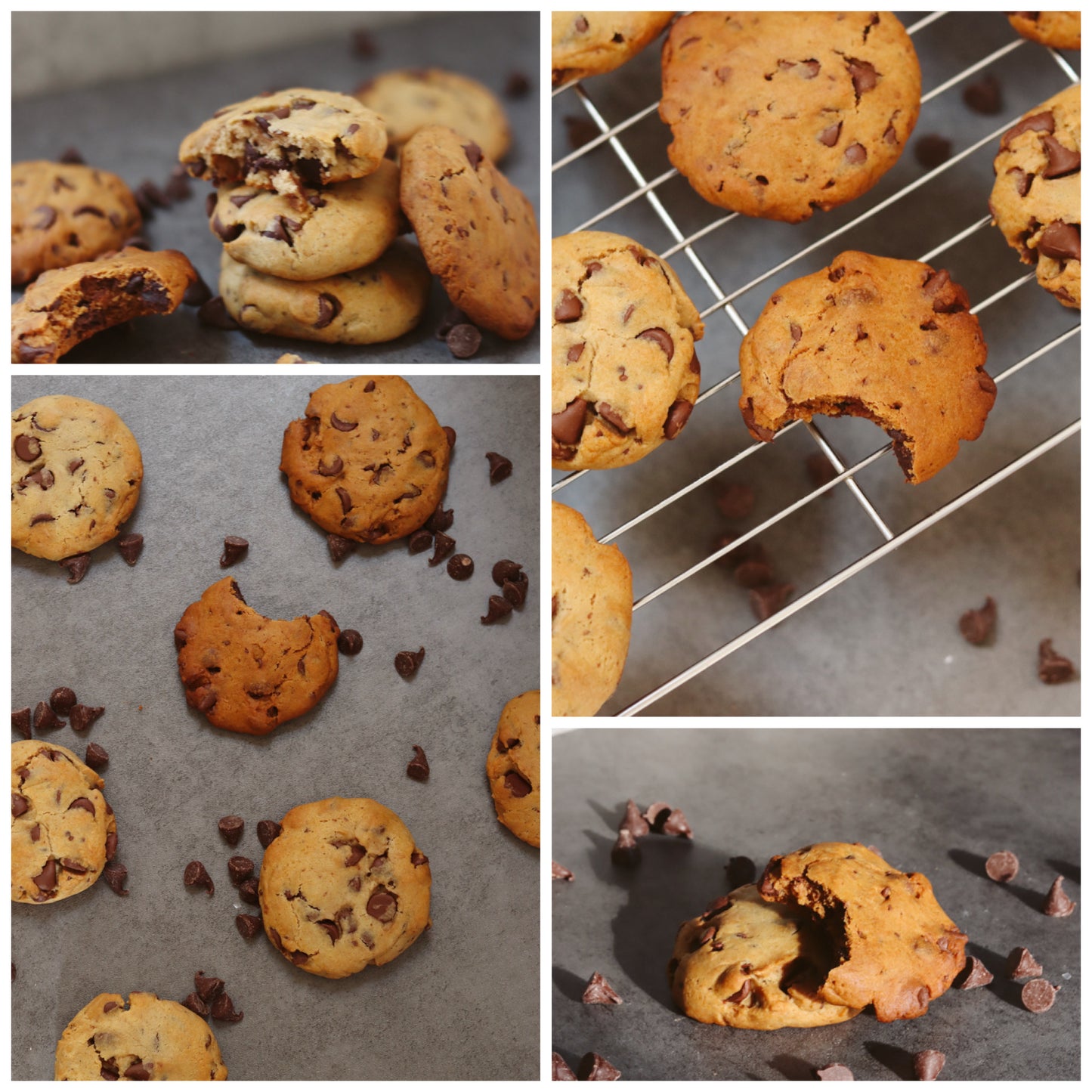 2 Honey Chocolate Chip Cookies